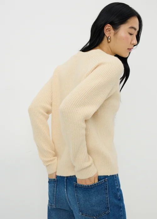 Buttermilk V-Neck Cardigan - XS Image 2