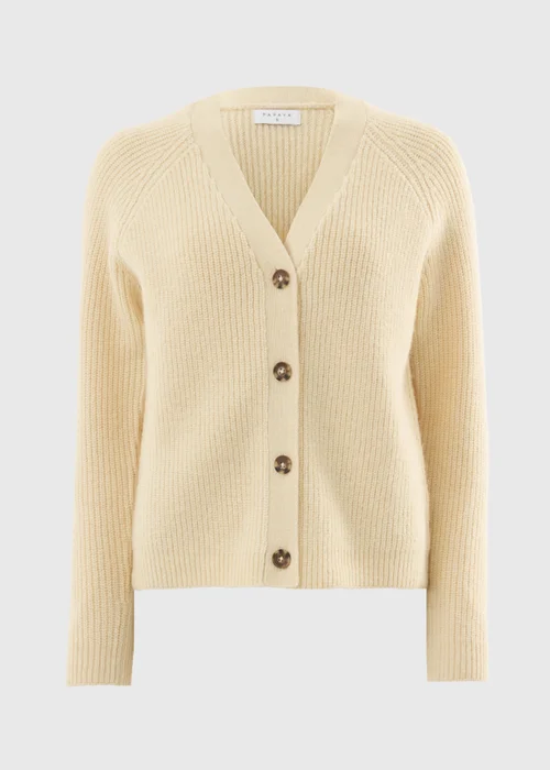Buttermilk V-Neck Cardigan - XS Image 3