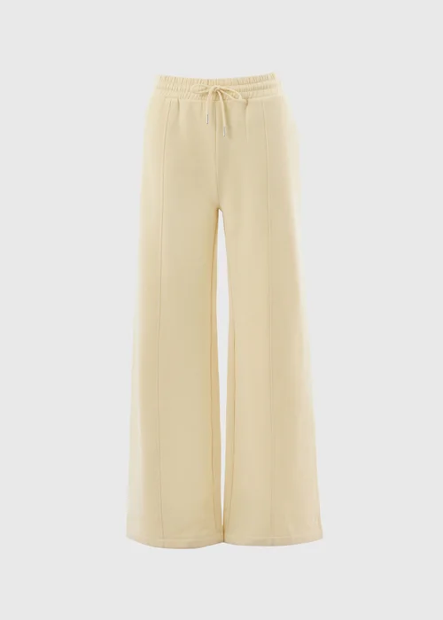 Buttermilk Wide Leg Co Ord Jogging Bottoms - Small Image 4