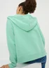 Green Zip-Up Hoodie - Small Image 1
