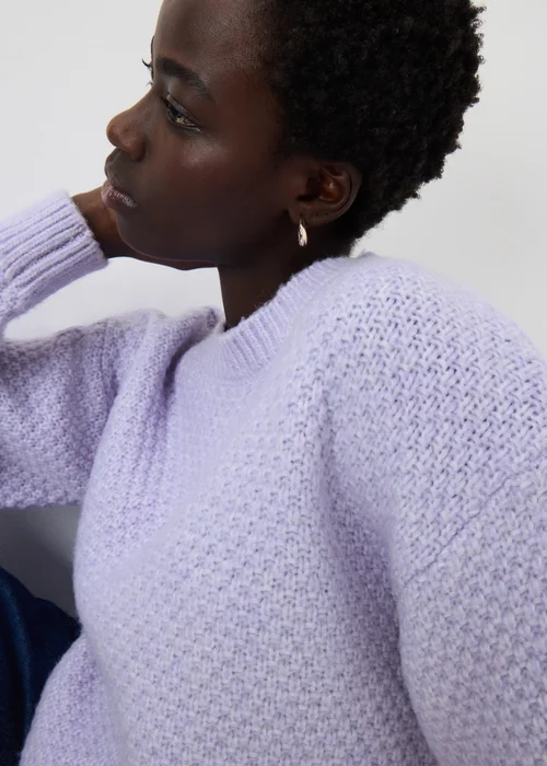 Lilac Stitch Jumper - XS Image 3
