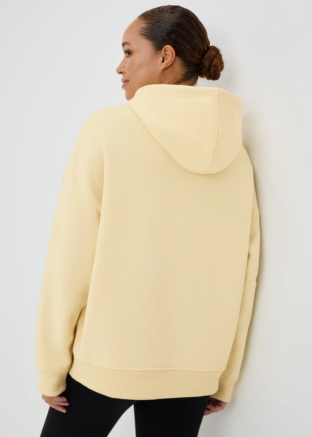 Buttermilk Long Sleeve Basic Hoodie - 2XL Image 2