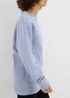 Lilac Longline Sweatshirt - Small Image 3
