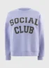 Lilac Social Club Sweatshirt - Extra small Image 4