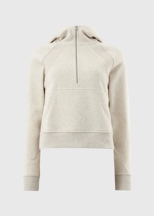 Cream Half Zip Co Ord Hoodie - XXL Image 4