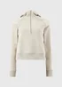 Cream Half Zip Co Ord Hoodie - XXL Image 4
