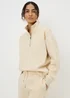 Buttermilk Half Zip Co Ord Sweatshirt - Extra small Image 1