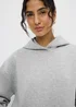 Grey Marl Scuba Co Ord Hoodie - Extra small Image 2