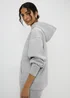 Grey Marl Scuba Co Ord Hoodie - Extra small Image 3