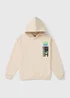 Minecraft Boys Cream Gloss Hoodie (5-13yrs) - 5 Yrs Image 1