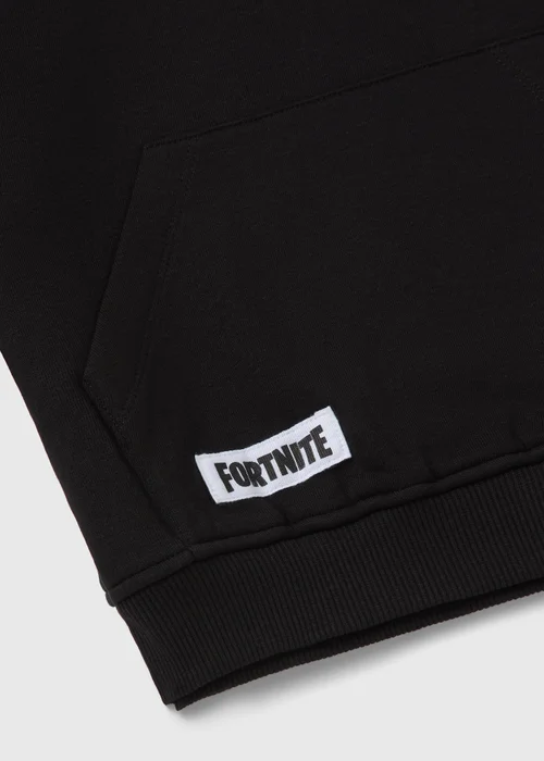 Fortnite Boys Black Hoodie (5-13yrs) - 5 Yrs Image 2