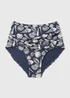 Navy Shell Shapewear Full Bikini Bottoms - Size 20 Image 3