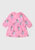 Bluey Girls Pink Sweater Dress (1-7yrs) - 1-1.5 Yrs Image 1