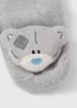Tatty Teddy Baby Grey Rattle Socks (Newborn-12mths) - Age 0 - 3 Months Image 2