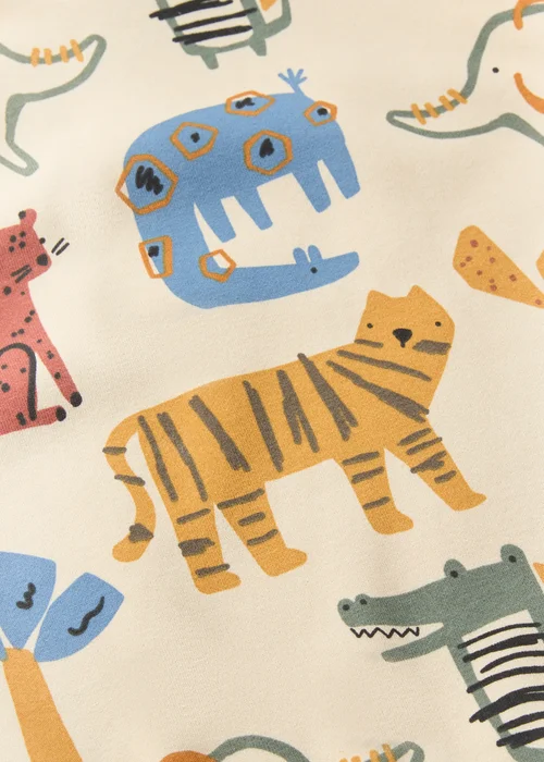 Boys Multicolour Animal Sweatshirt (1-7yrs) - 5-6 Yrs Image 2