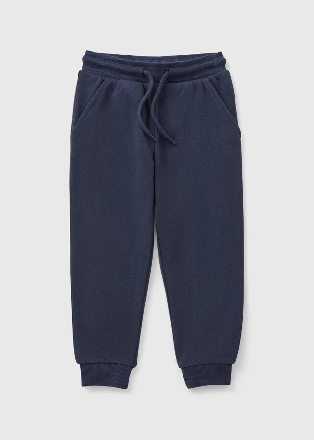 Boys Navy Jogging Bottoms (1-7yrs)