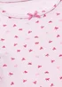 Girls Pink Bow Ribbed Pyjama Set (4-13yrs) - Age 8 Years Image 2