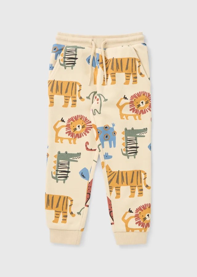 Boys Multicolour Animal Jogging Bottoms (1-7yrs)