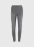 Rose Grey Pull On Jeggings - Size 08 29 leg Image 4