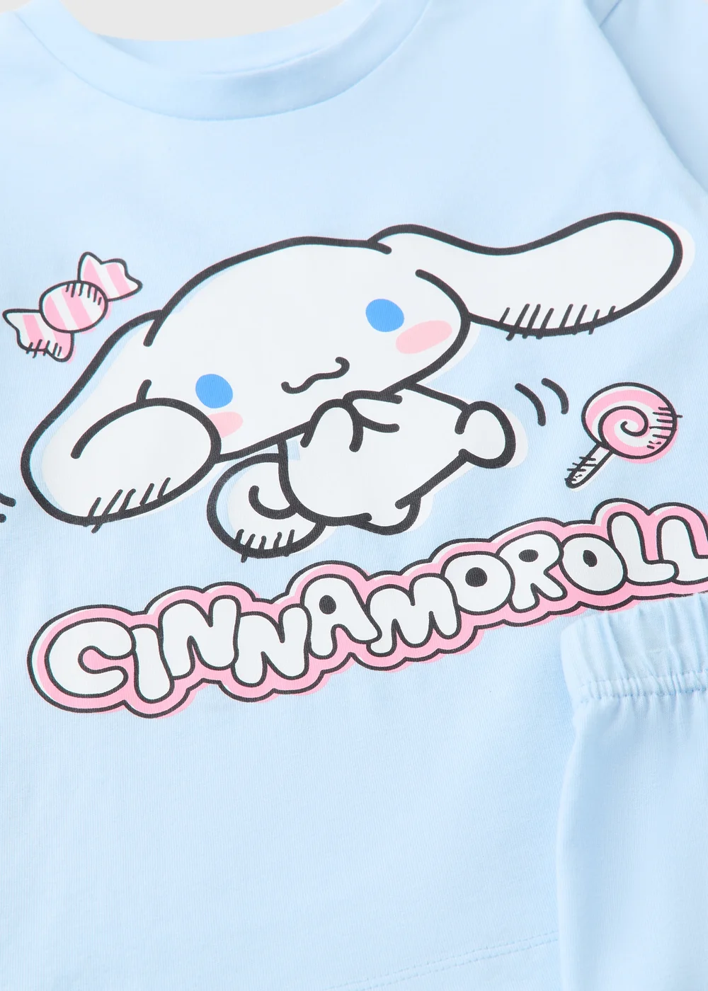 Cinnamoroll Girls Blue Long Pyjama Set (5-13yrs) - Age 5 Years Image 2