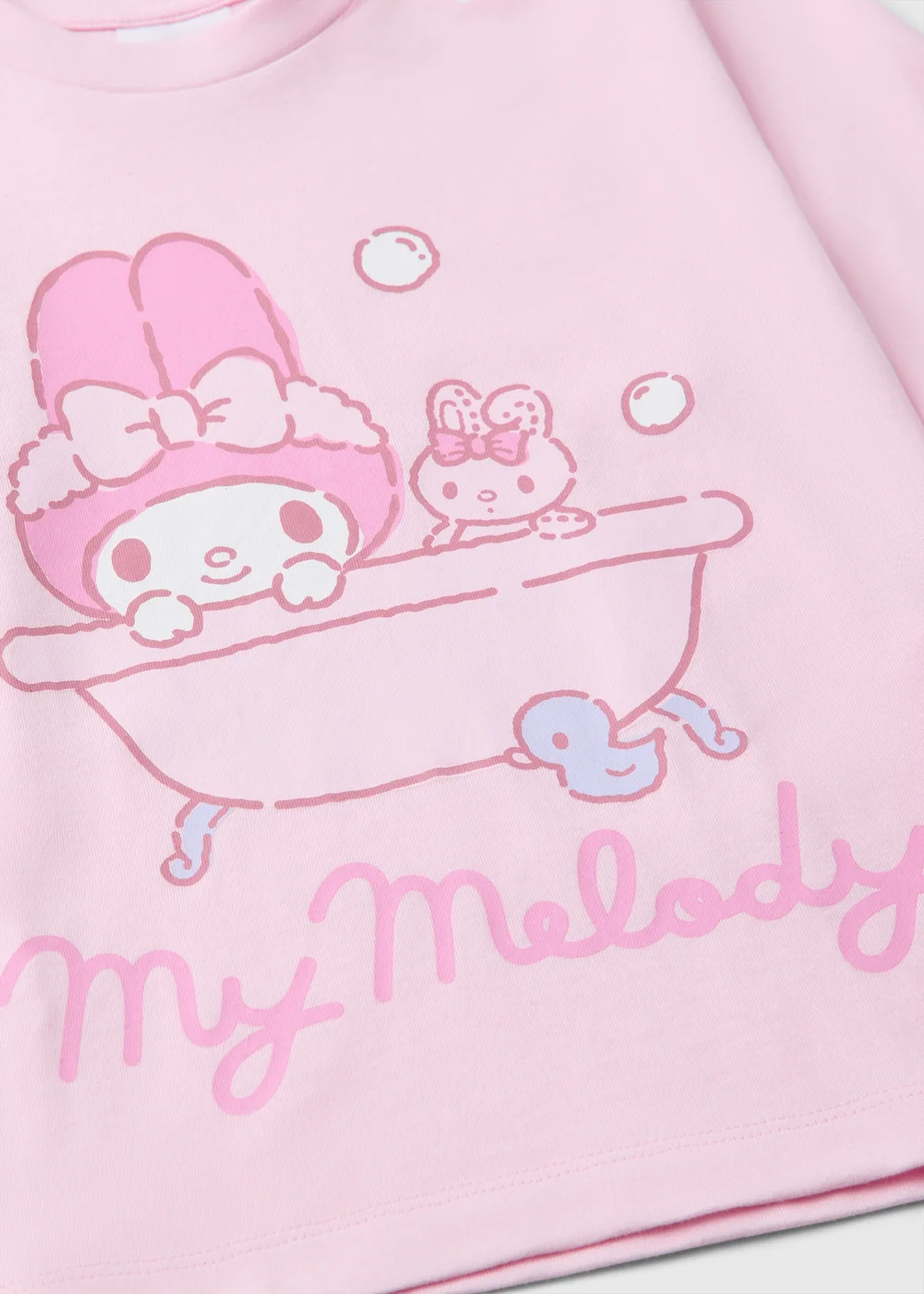 Hello Kitty Girls Pink My Melody Pyjama Set (5-13yrs) - Age 6 Years Image 2