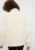 Souluxe Cream Borg Jacket - S Image 3