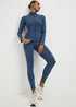 Souluxe Navy Zip Through Sports Jacket - 6 Image 2