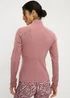 Souluxe Rose Zip Through Sports Jacket - 8 Image 2