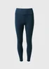 Souluxe Navy Gym Leggings - 6 Image 4