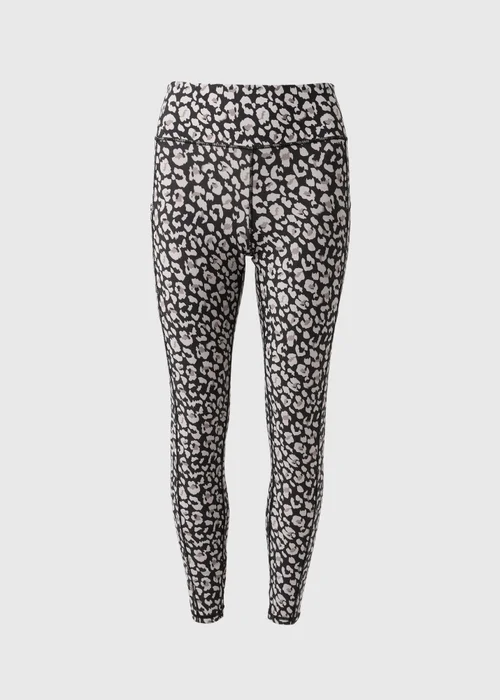 Souluxe Black Leopard Leggings - 6 Image 3