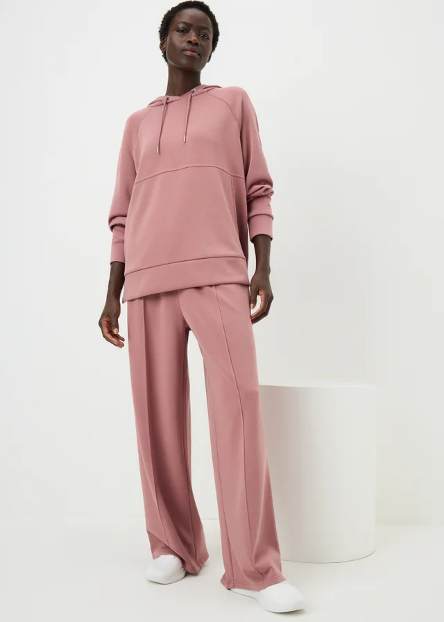 Souluxe Rose Wide Leg Jogging Bottoms