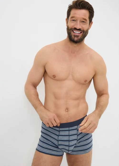5 Pack Pink Stripe & Spot Hipsters - XXXL Image 2