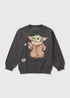 Star Wars Boys Charcoal Grogu Japan Sweatshirt (5-13yrs) - 5 Yrs Image 1