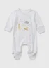 Baby White Born In 2026 Sleepsuit (Newborn-3mths) - First Size Image 1