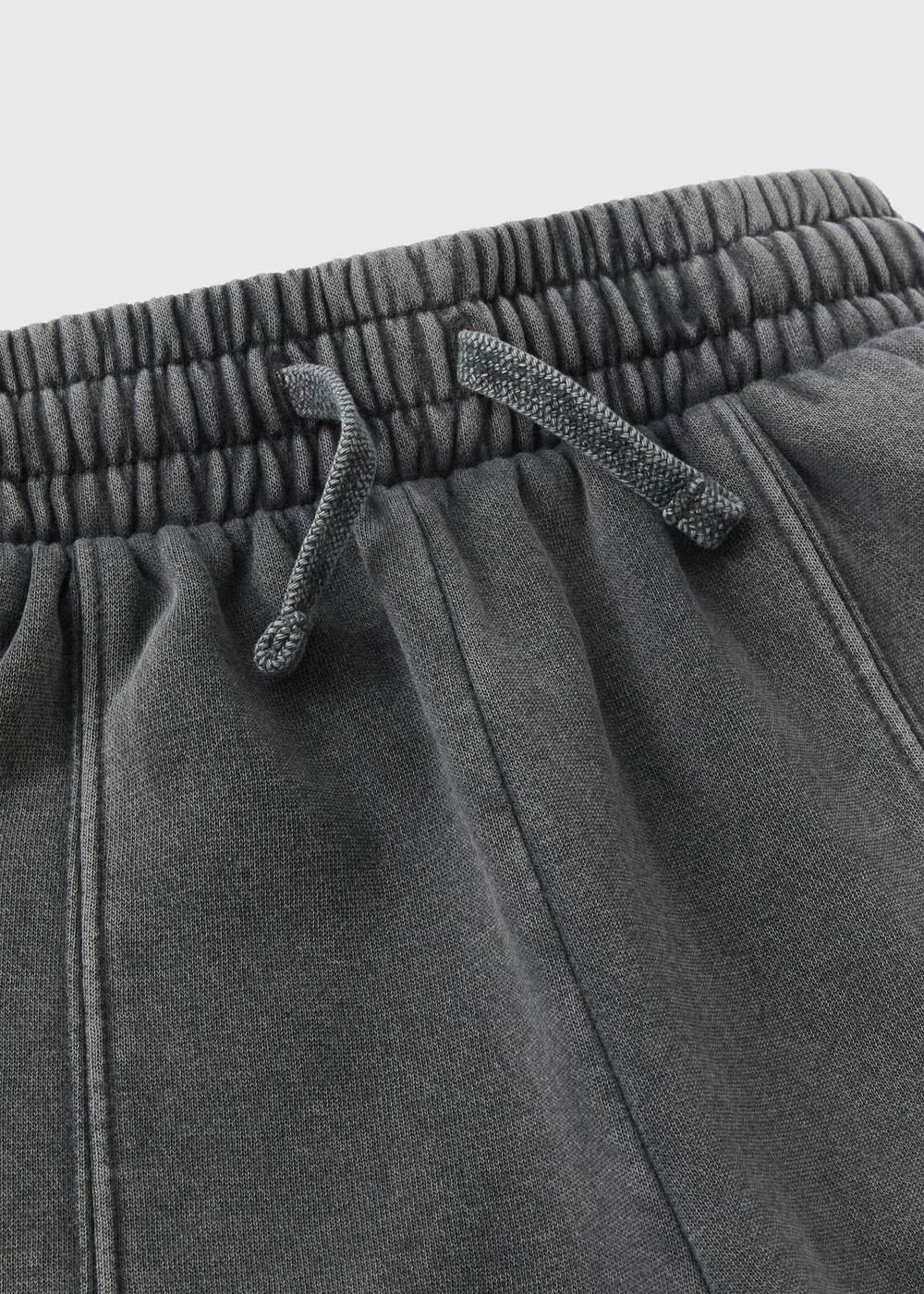 Girls Grey Acid Wash Wide Leg Jogging Bottoms (7-15yrs) - Age 7 Years Image 2