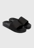 Black Comfort Sliders - Size 6 Image 1