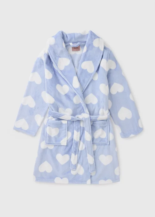 Blue Heart Dressing Gown - Extra small Image 3