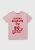 Girls Pink Cherry Season T-Shirt (7-15yrs) - Age 7 Years Image 1
