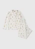 Cream Ditsy Island Pyjama Set - Extra small Image 3