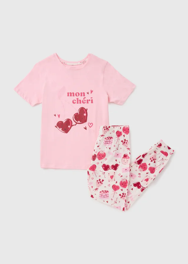Pink Mon Cheri Pyjama Set