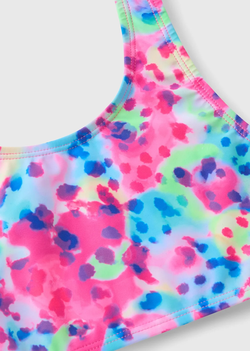 Girls Multicolour Patterned Bikini (6-15yrs) - Age 6 - 7 Years Image 2