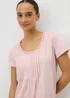 Pink Spot Longline Nightie - Extra small Image 2