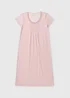 Pink Spot Longline Nightie - Extra small Image 3