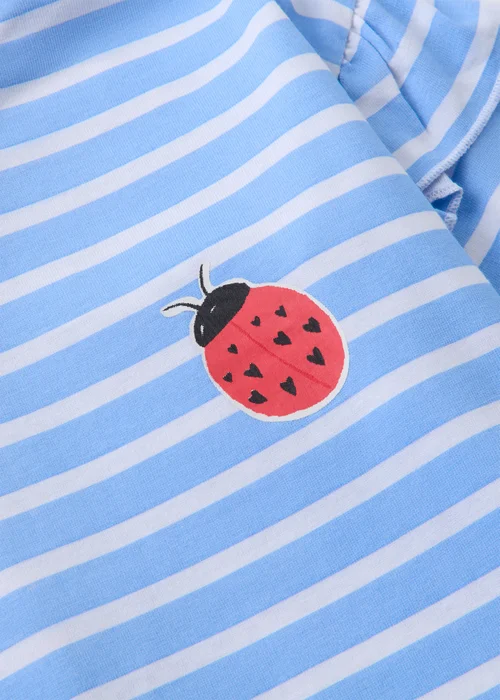 3 Pack Girls Multicolour Ladybird Tops (1-7yrs) - Age 3 - 4 Years Image 2