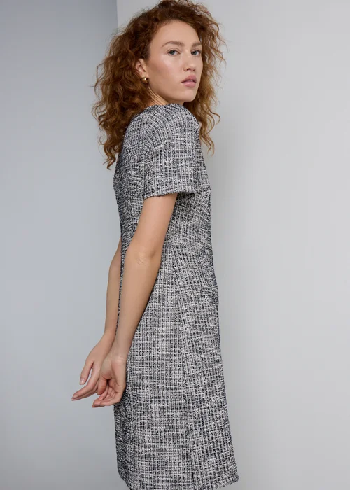 Et Vous Grey Textured Ponte Dress - 12 Image 2