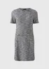 Et Vous Grey Textured Ponte Dress - 12 Image 3