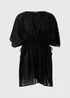 Black Tie Waist Kaftan - Extra small Image 3
