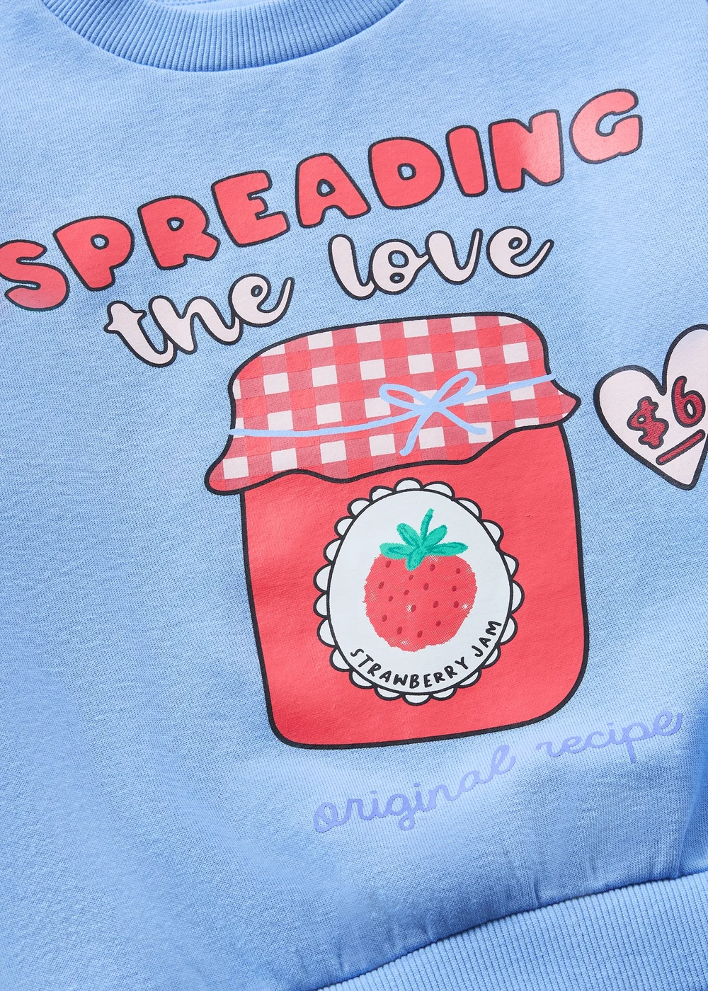 Girls Blue Fruit Jam Sweatshirt (1-7yrs) - 1-1.5 Yrs Image 2