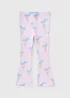 Girls Lilac Flower Flared Pants (1-7 Years) - 1 to 1 half years Image 1