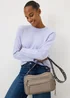 Taupe Zip Camera Bag - One Size Image 1